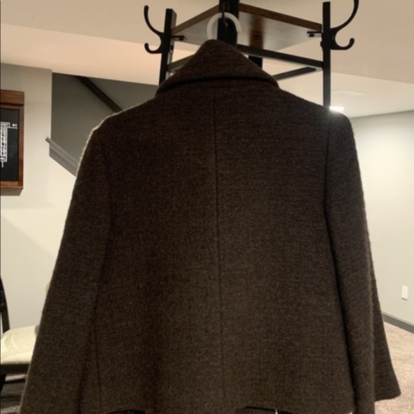 Banana Republic boiled wool pea coat. - Picture 3 of 3